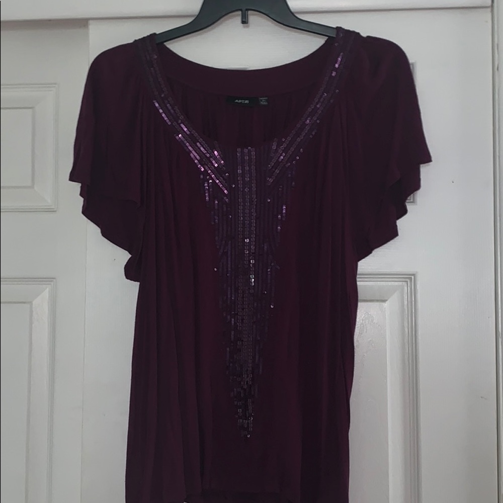 Sequin top